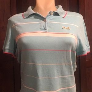 Blue Le Tigre Ladies Polo Shirt